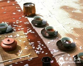 茶道艺术组合,不可比拟的茶席之美