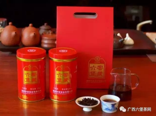 中茶窖藏六堡茶红罐6136介绍及参考价格