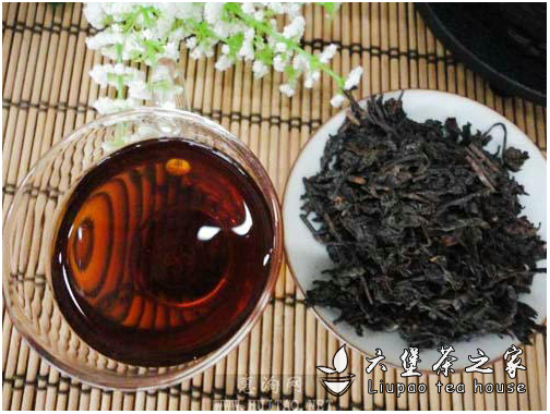 广西六堡茶与绿茶、黄茶、白茶、乌龙茶和红茶的区别