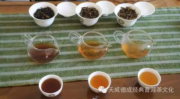 普洱茶拼配基石，要熟知三大茶区主要名山普洱口感或滋味