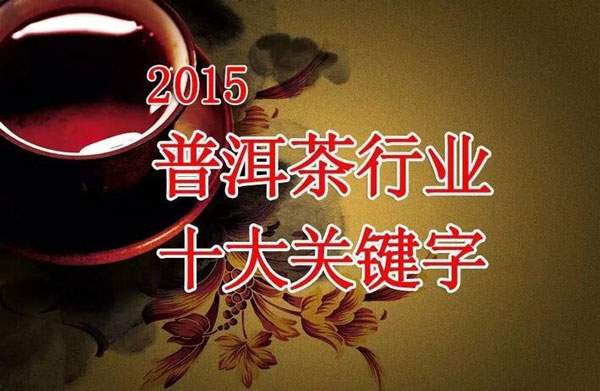 解读2015普洱茶行业十大关键词