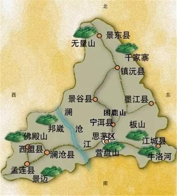 普洱茶产区——普洱市