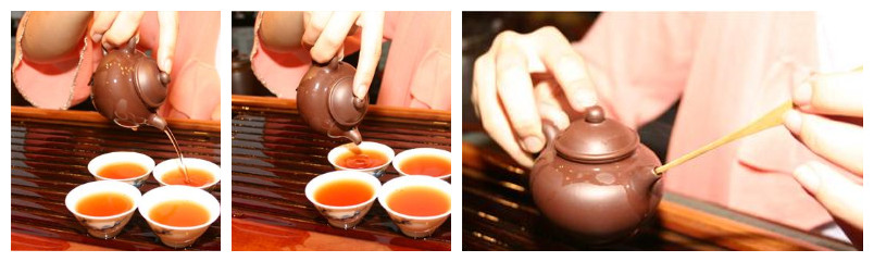 紫砂壶冲泡普洱茶的方法
