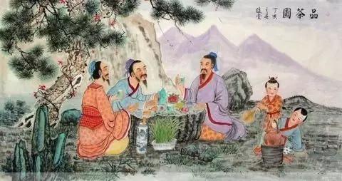茶的历史发于神农，闻于鲁周公，兴于唐朝，盛与宋代