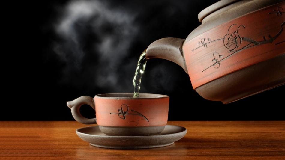 茶之神者在于茶之味道，一杯白开水，有何香？