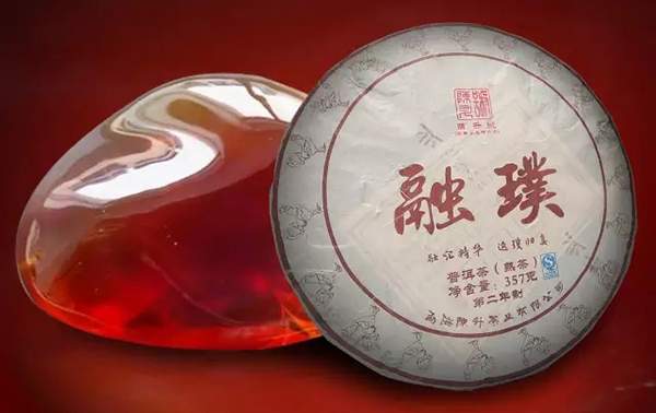 2017年陈升号“融璞”普洱熟茶357g/饼