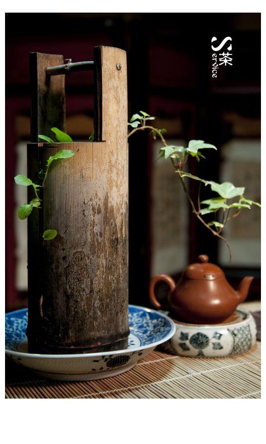 茶的美韵和自然的节律当中茶道中天人合一