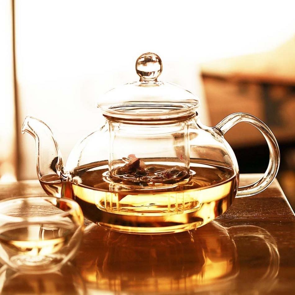 玻璃茶具在泡茶中体验一种动态美感的艺术欣赏