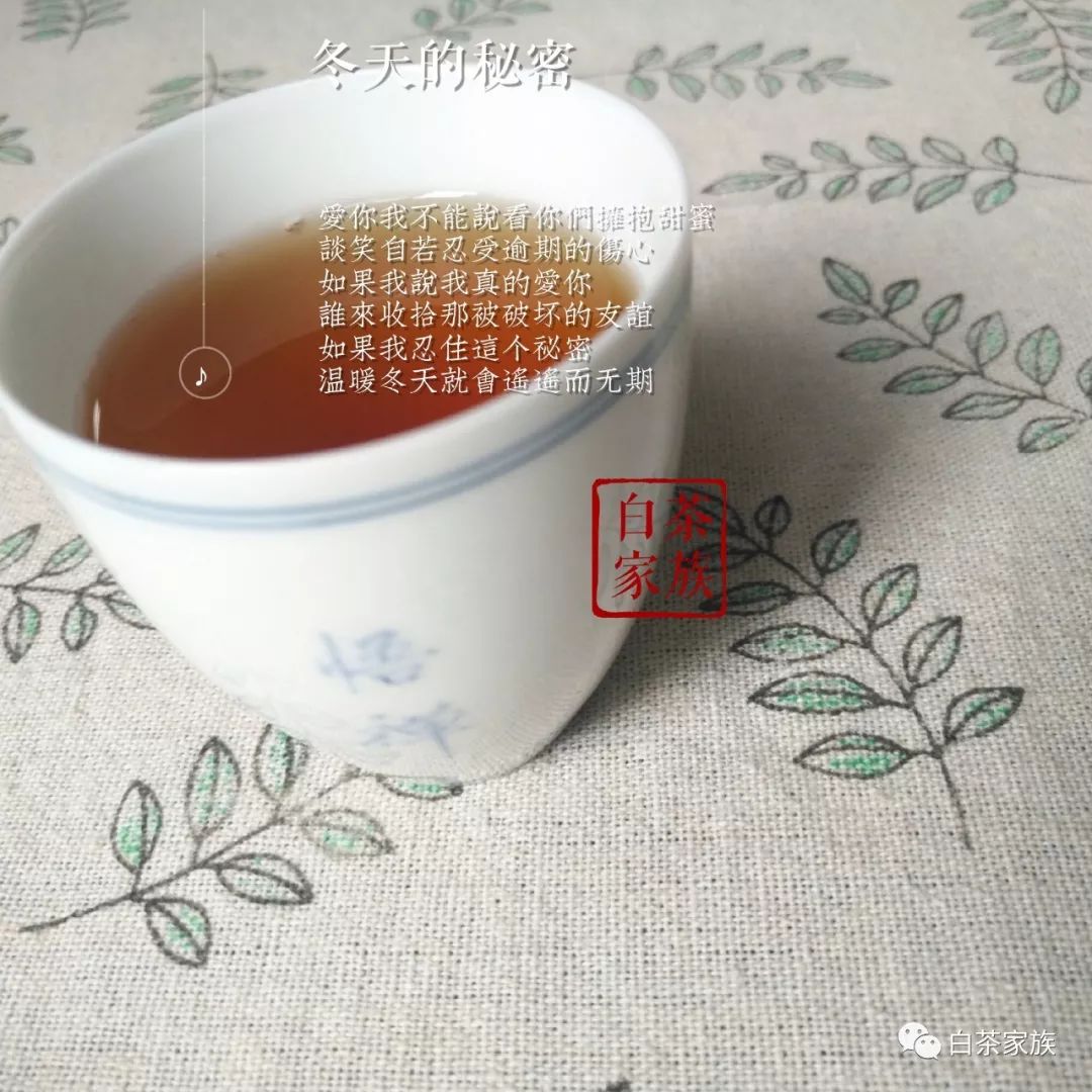冬季喝老白茶的三大好处，这些人群最适合喝！