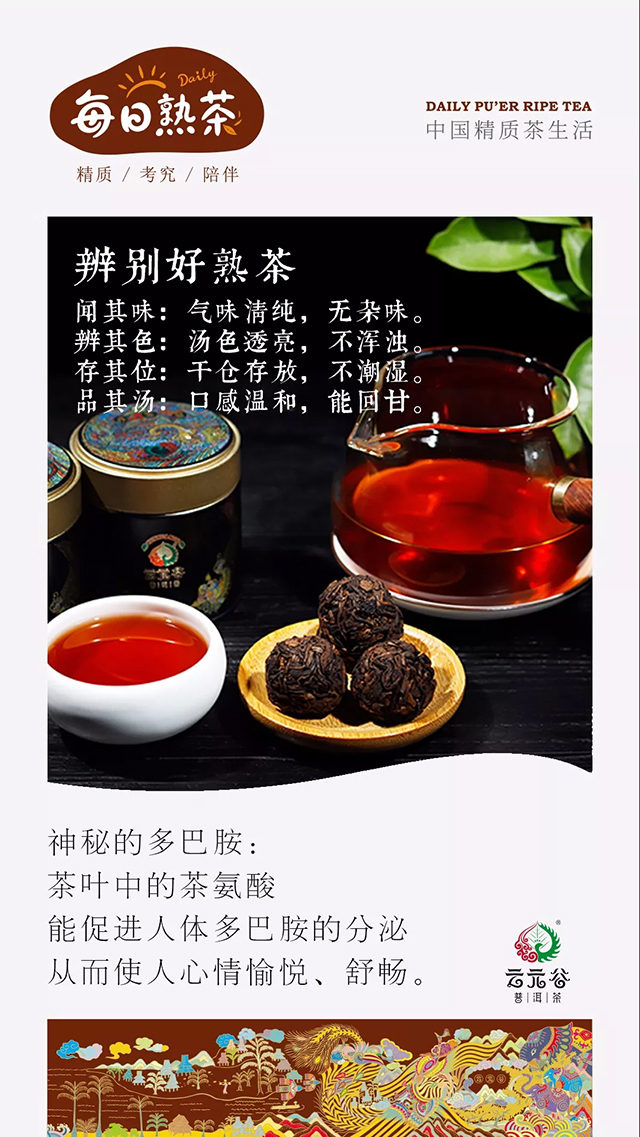云元谷丨熟散茶创新工艺：『汽蒸+低烘』