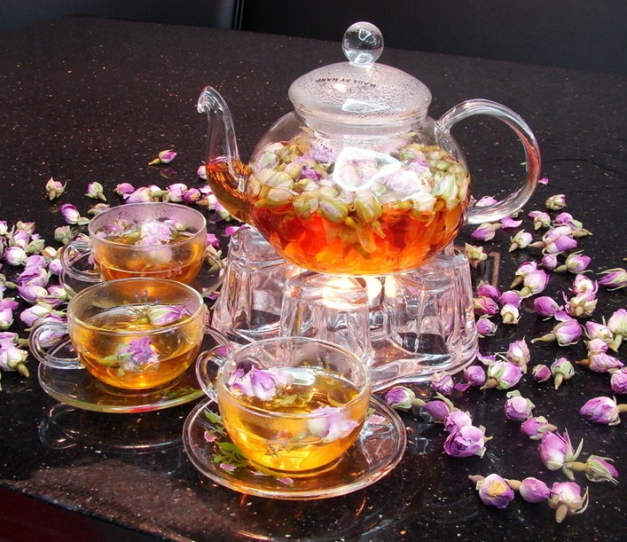 玫瑰花茶的五种美容养颜搭配方式