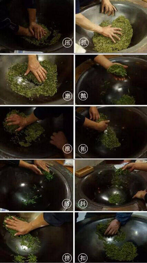 龙井茶糕 制作过程图片