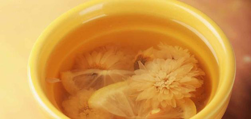 菊花茶和柠檬片能一起喝吗一起泡水喝的好处是什么