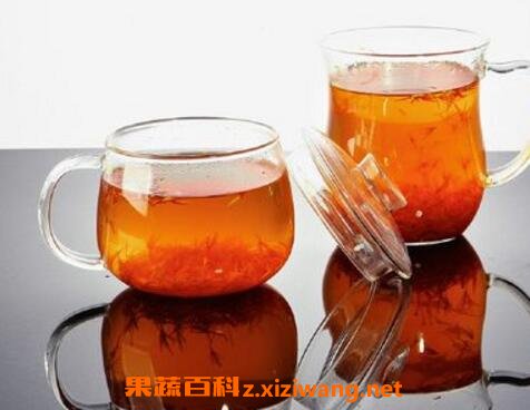 红花茶的功效与作用红花茶的副作用