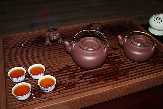 安化黑茶如何辨识好坏金花是主要特征