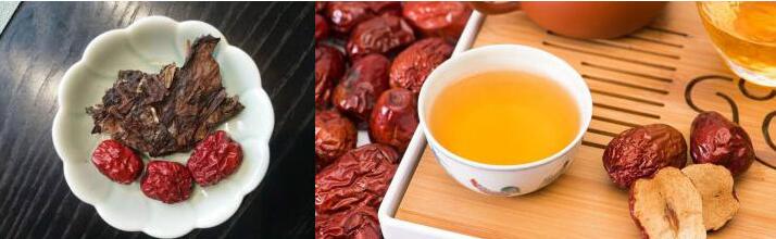 白茶加红枣煮着喝的好处缓解手脚冰凉、除湿