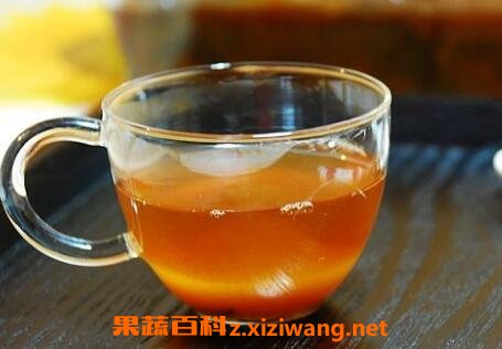 红枣姜茶的功效和制作方法
