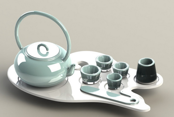 陶瓷专家挑选茶具的方法
