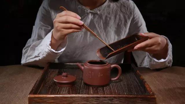 小紫砂壶该如何投茶、泡茶