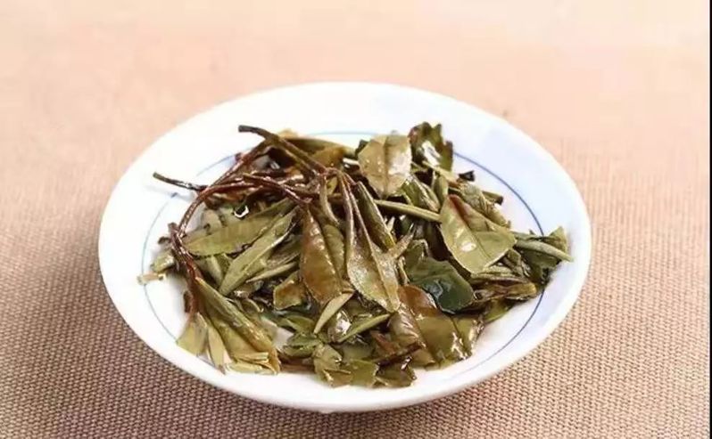白茶：轻微发酵茶