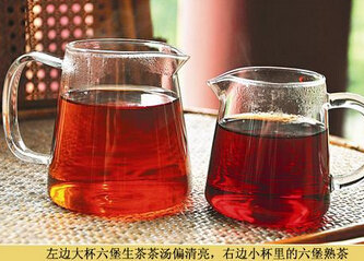 <a href=http://www.chayu.com/baike/385 target=_blank >六堡茶</a>跟普洱茶