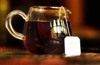 安化黑茶茶梗关系茶水的耐泡性