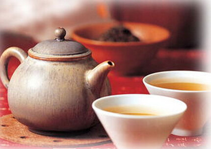 泾渭茯茶和普洱茶