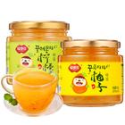 福事多蜂蜜柚子檸檬茶1Kg罐裝沖水喝的飲品 泡水沖飲沖泡水果茶醬